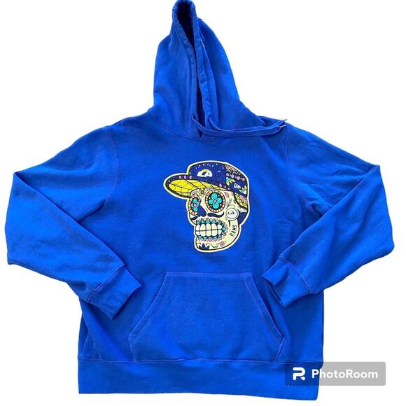 New Era Other - Los Angeles Rams Hoodie NFL New Era Size Large Dia De Los Muertos (Flaw)